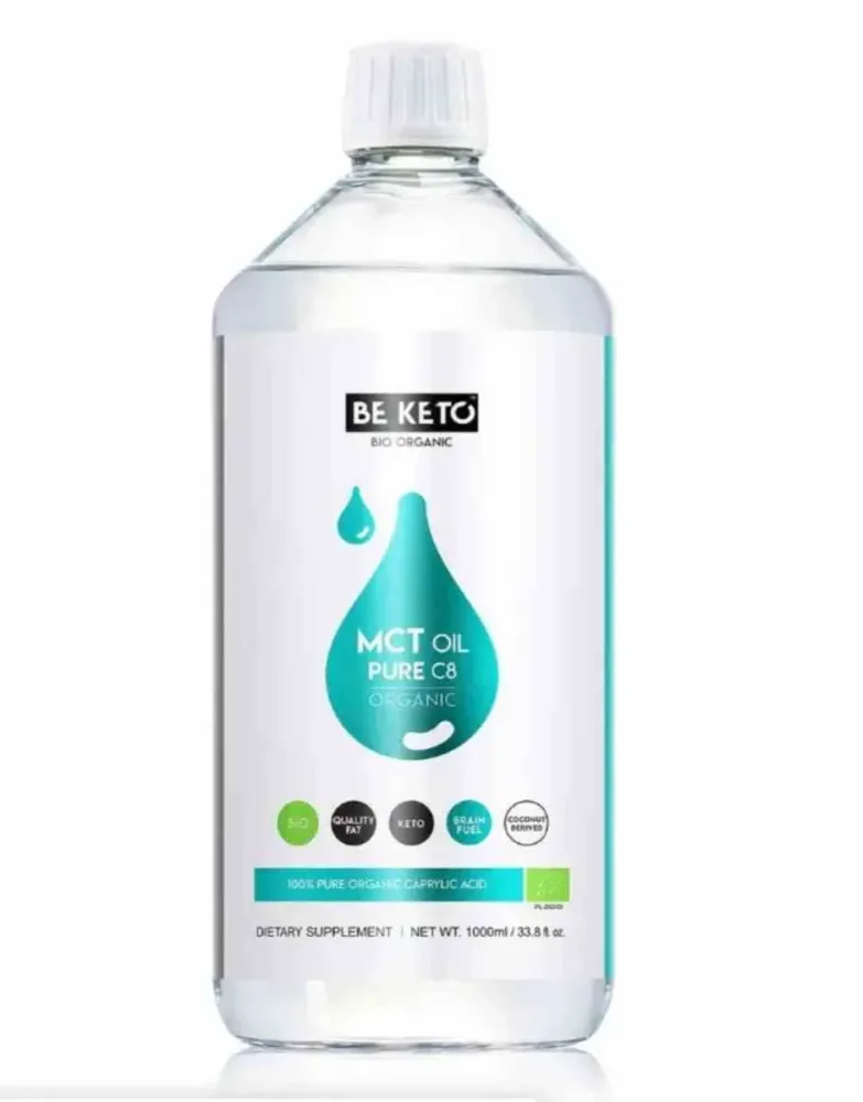 BeKeto Olio MCT 100% C8 1000ml