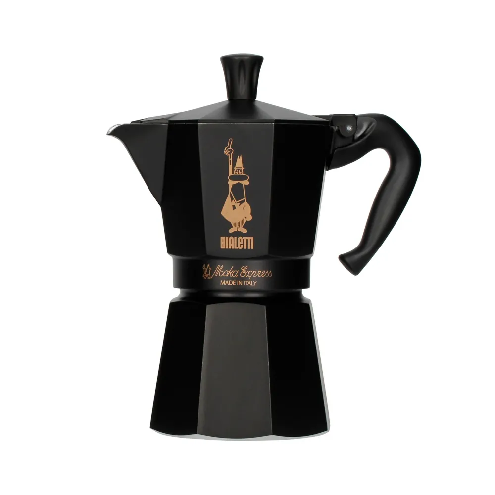 Moka Express Nera 6tz + 2 tazze Bialetti