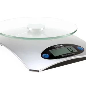 BILANCIA CUCINA DIGITALE ABS VETRO 5KG 1G EVA Cod. 033344