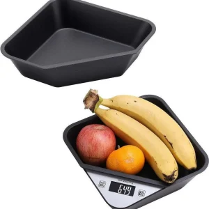 Bilancia Cucina Digitale Precisione Max 5kg Display Retroilluminato Contenitore Removibile