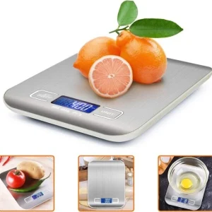 Bilancia Elettronica Digitale Da Cucina Digitale Acciaio Inossidabile Max 5kg