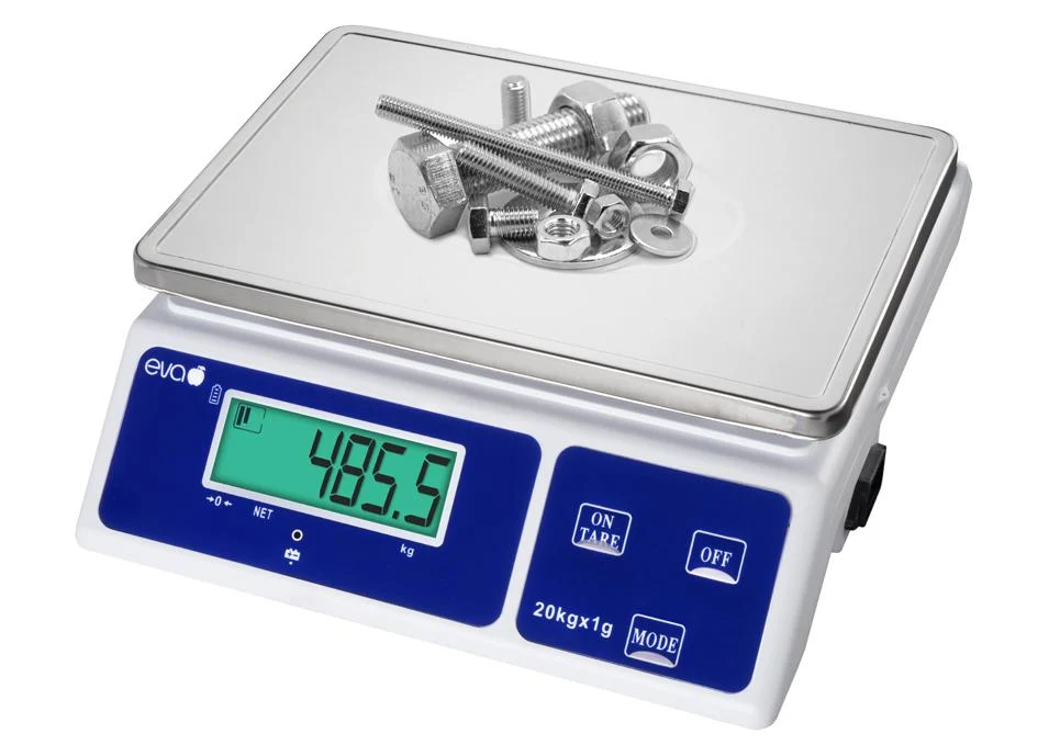 BILANCIA PESAPACCHI DIGITALE '9901' INOX 20KG 1-2-5-10G EVA Cod. 033290