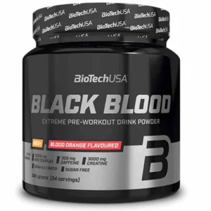 BioTech USA Schwarzes Blut NOX+ 340 g gusto arancia