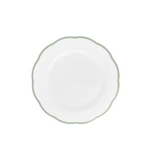 Bitossi Home Petalo Set 6 pz Piatto Frutta bordo smerlato Verde