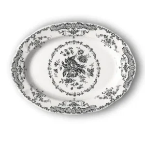 Bitossi Home Rose Black Vassoio ovale