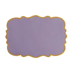Bitossi Home Smerlo Set 2 tovagliette Lilla bordo Ocra
