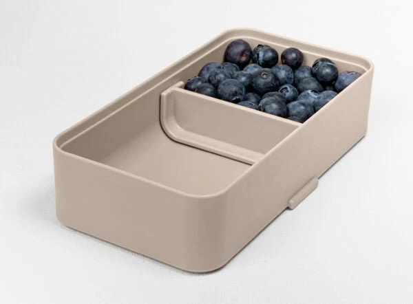 Blim plus - lunchbox 2 scomparti tortora | rohome