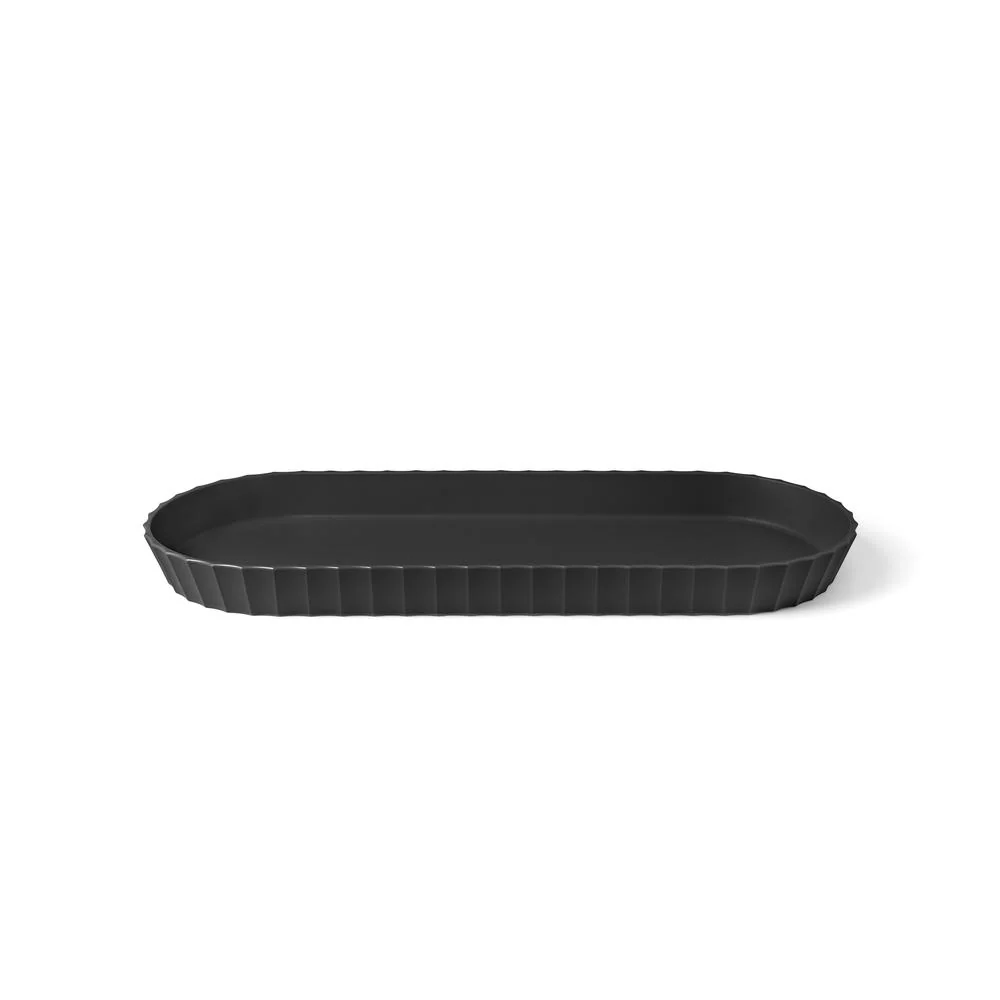 BLIM - Vassoio Minerva M Carbon Black Polipropilene Atossico E Riciclabile Al 100% - Lavabile Lavastoviglie