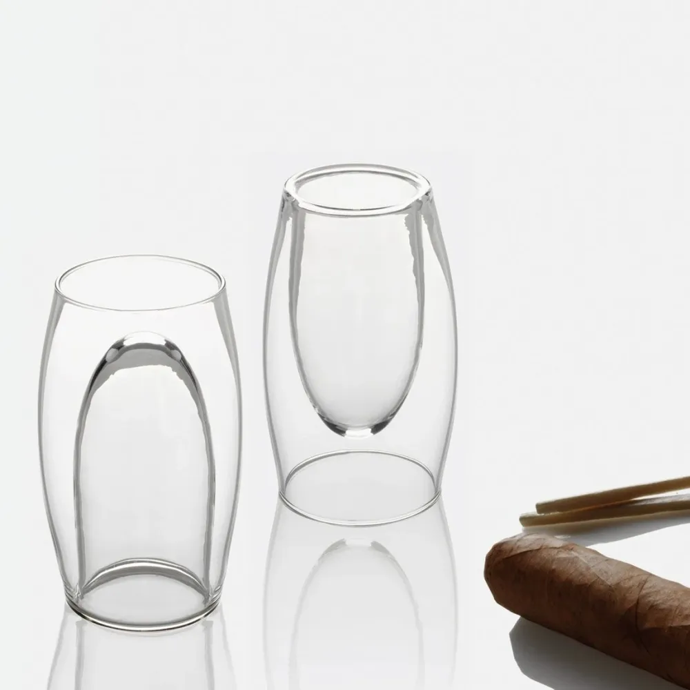 Tulipano, bicchiere per distillati reversibile Blueside Emotional Design