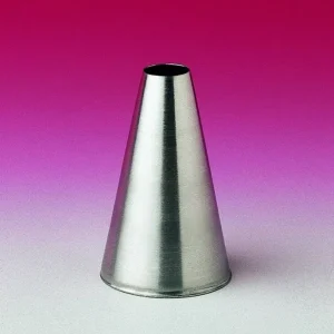 BOCCHETTE PER DECORARE ACCIAIO INOX UNIPEZZO CON FORO TONDO, H 5CM 5MM