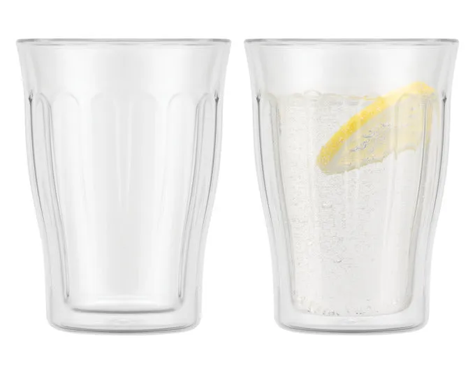 BODUM Bicchiere da bibita doppia parete Copenhagen, 2 pezzi, 0,35 l