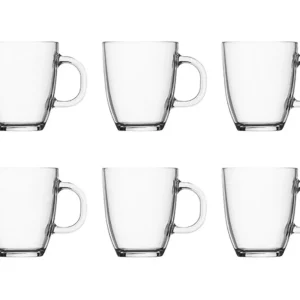 BODUM Bicchieri vetro Bistro, 6 pezzi, 0,35 l