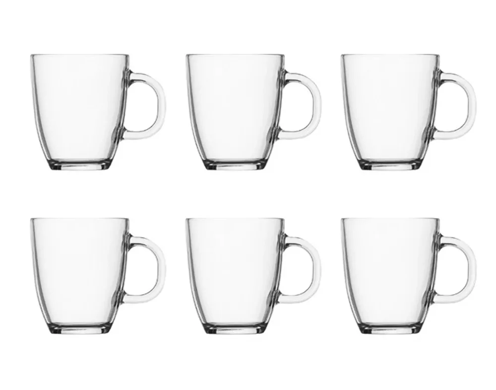 BODUM Bicchieri vetro Bistro, 6 pezzi, 0,35 l
