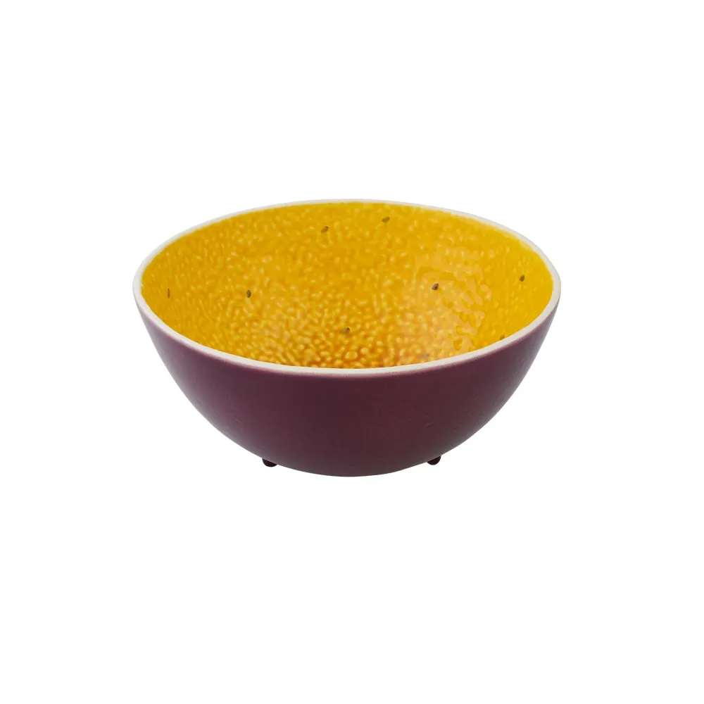 Bordallo Pinheiro Frutos Tropicais Insalatiera Passion Fruit