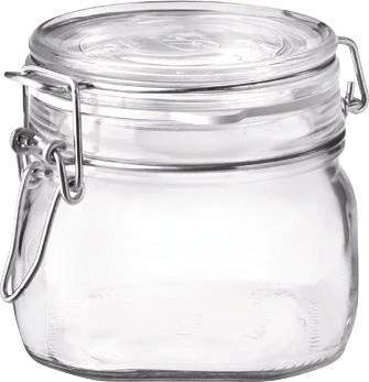 Bormioli Barattolo Fido Ø Cm.10,5X10 H Cl. 50 6.00 Pz