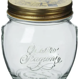 Bormioli Barattolo Quattro Stagioni Anfora Con Capsula Ø Cm. 9,4X9,6 H Cl. 30 12.00 Pz