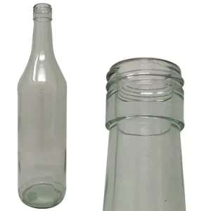 Bottiglie vetro tappo vite. Prezzo per Confezione.