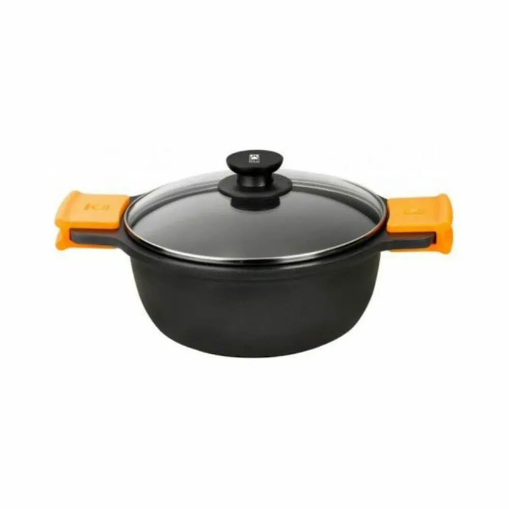 Casseruola BRA A270324 Nero Ø 24 cm 4 L