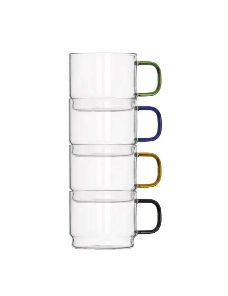 Brandani Tazze Bridge impilabili set 4 pz