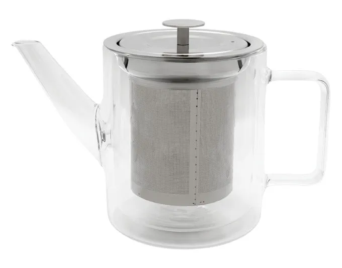 BREDEMEIJER teiera San Remo vetro doppia parete 1,0 l