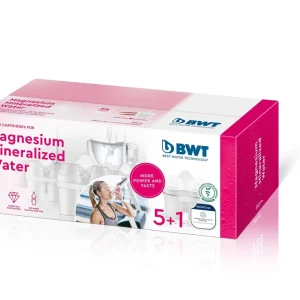 BWT Magnesium Mineralizer Filtro con Tecnologia Brevettata 5+1 unità, Bianco