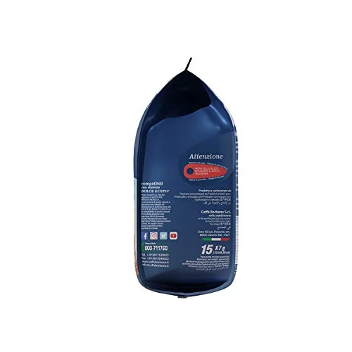 Caffè Borbone Miscela Blu - 90 capsule (6 confezioni da 15 capsule) -...