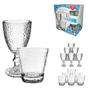 Calice e tumbler la confezione contiene 12 bicchiere