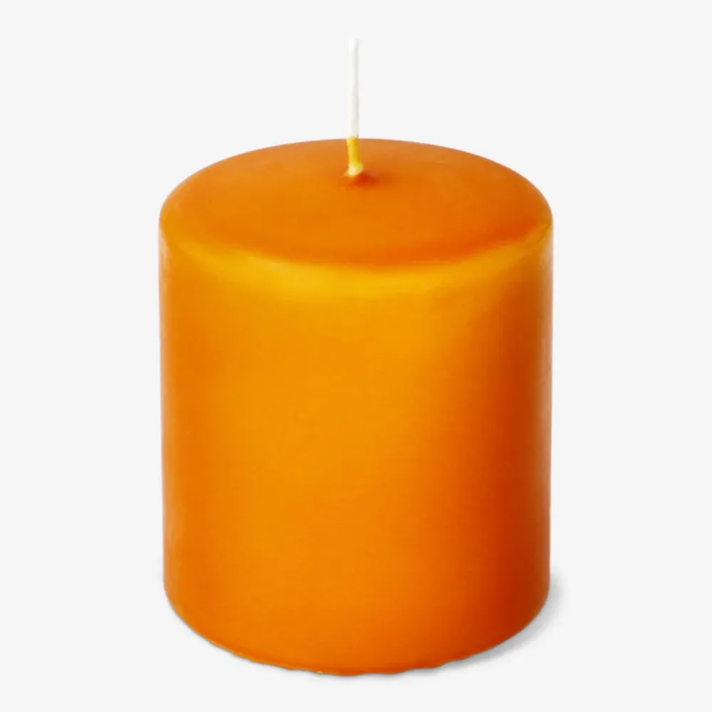 CL Candela da pranzo stampata arancione