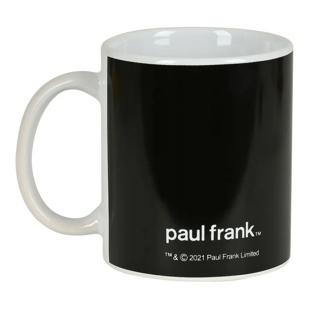 Caneca Paul Frank Team player Cerâmica Preto (350 ml)