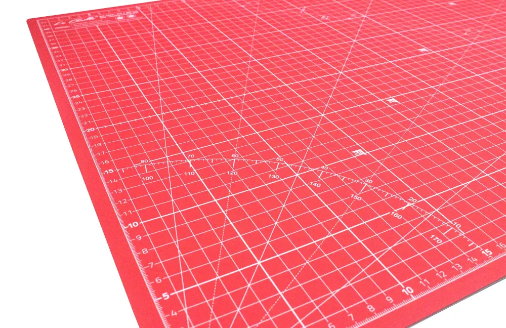 La Canilla ® - Tappetino Da Taglio Autoguarigione A2 (60x45cm) rosso