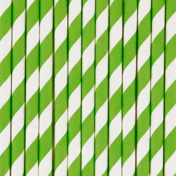 25 cannucce carta – verde