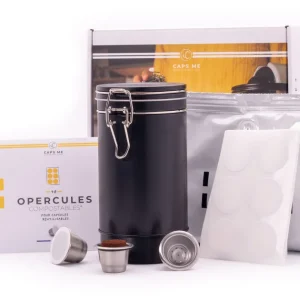 Caps Me Coffee Box Black