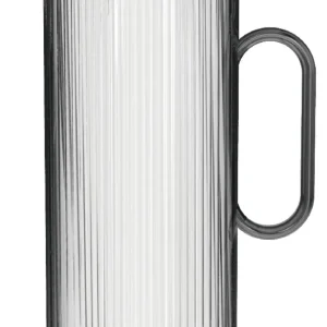 Carafe vetro borosilicato, 1,2 litri grigio