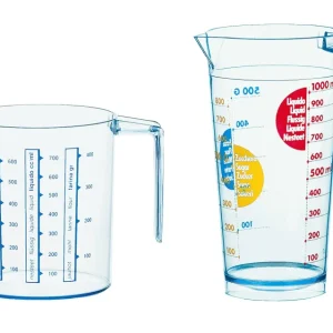 Caraffa Graduata Ø Cm. 10X12 H Lt. 0,75 Mod. Piccola