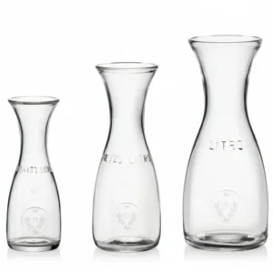Caraffa Misura- - Lt.1 - Altezza Mm.262 - 6 Pezzi Bormioli