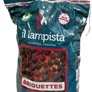 Carbone Vegetale Briquettes Sacco Da Kg. 3 Circa