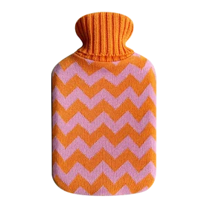 Bottiglia d'Acqua Calda Arancione con Copertura Casa Rolio