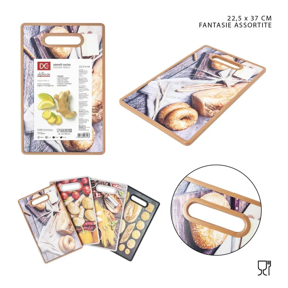 Dc Casa Tagliere Rettangolare 22.5x37Cm