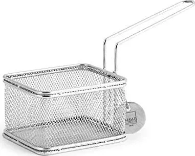 H&H - CESTINO FRITTO ACCIAIO INOX 9X11 H-6,5CM