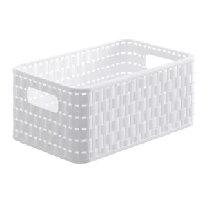 CESTO 'COUNTRY' A5 BIANCO PP 6L 28X18,5X12,6 CM ROTHO Cod. 042485