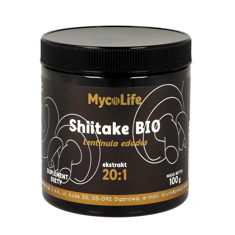 Champignon Shiitake BIO estratto 20:1 100g MYCOLIFE