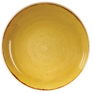 Churchill Coupé Teller Stonecast Mustard Yellow Deep 31cm 343.006.021