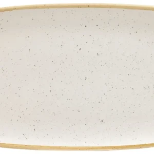 Churchill Platte Stonecast Barley White Rectangular 35x18,5 cm 343.005.027