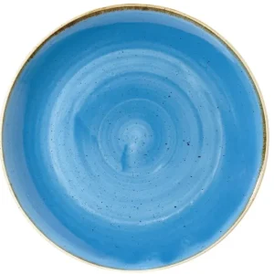 Churchill Teller Stonecast Cornflower Blue Coupé Deep 31cm 343.002.013