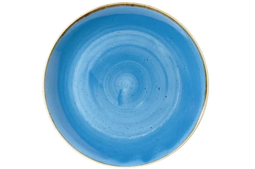 Churchill Teller Stonecast Cornflower Blue Coupé Deep 31cm 343.002.013