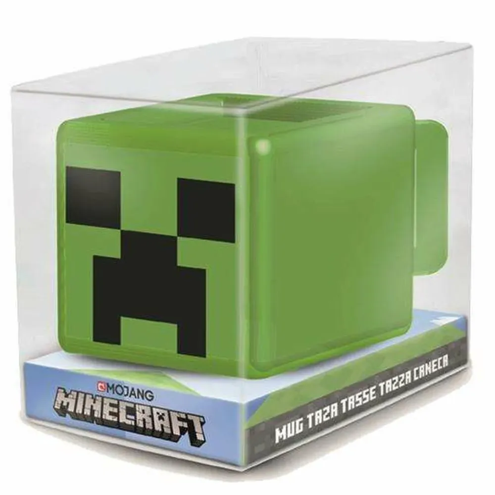 Chávena com Caixa Minecraft Cerâmica 360 ml
