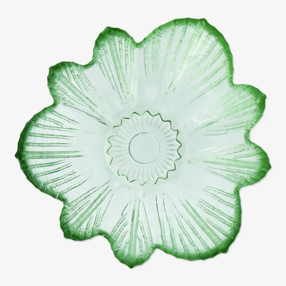 Ciotola fiore verde - 11 cm