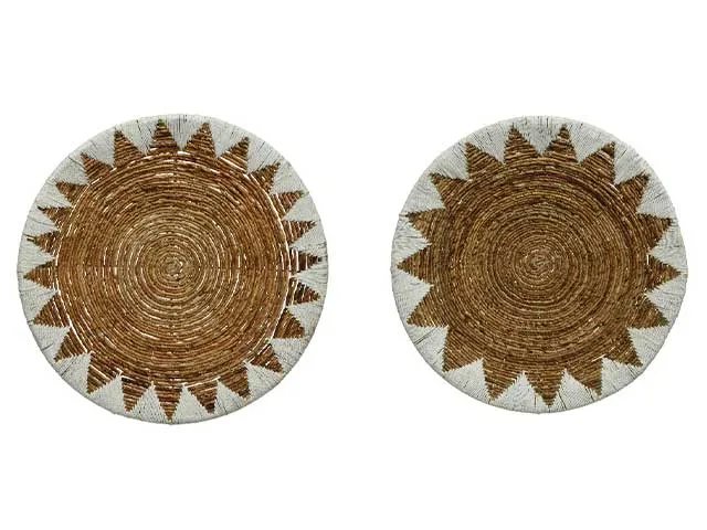 Ciotola foglie di banano 2 pezzi 838715