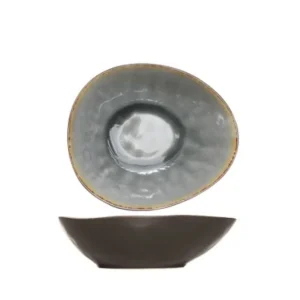 Ciotola Laguna, blu-grigio 20 x 16,5 x 6 cm
