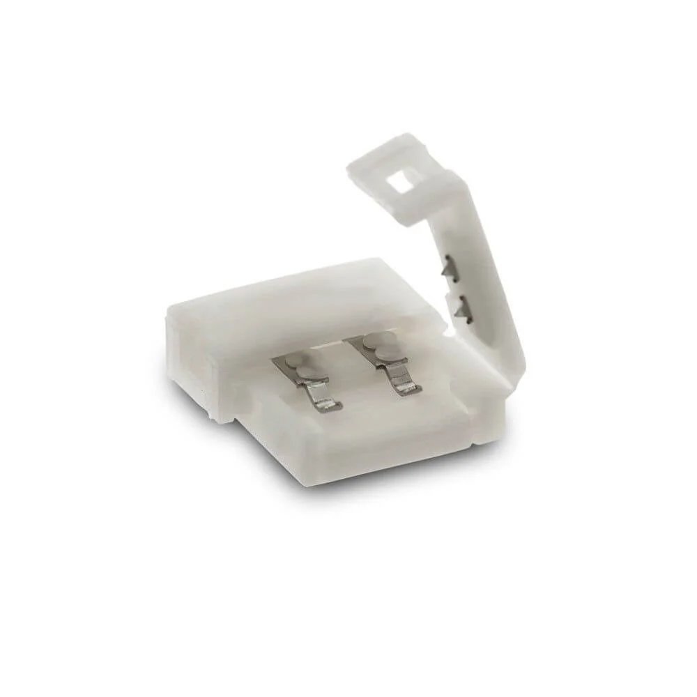Clip connettore rapido 2pol da 10 mm Strip LED monocromatico